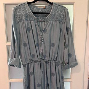 Holding Horses Denim Dress - Size L